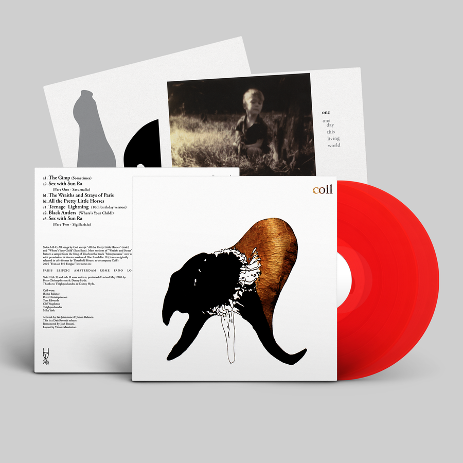Coil – Black Antlers CD-R Coil - Black Antlers on Dais Records
