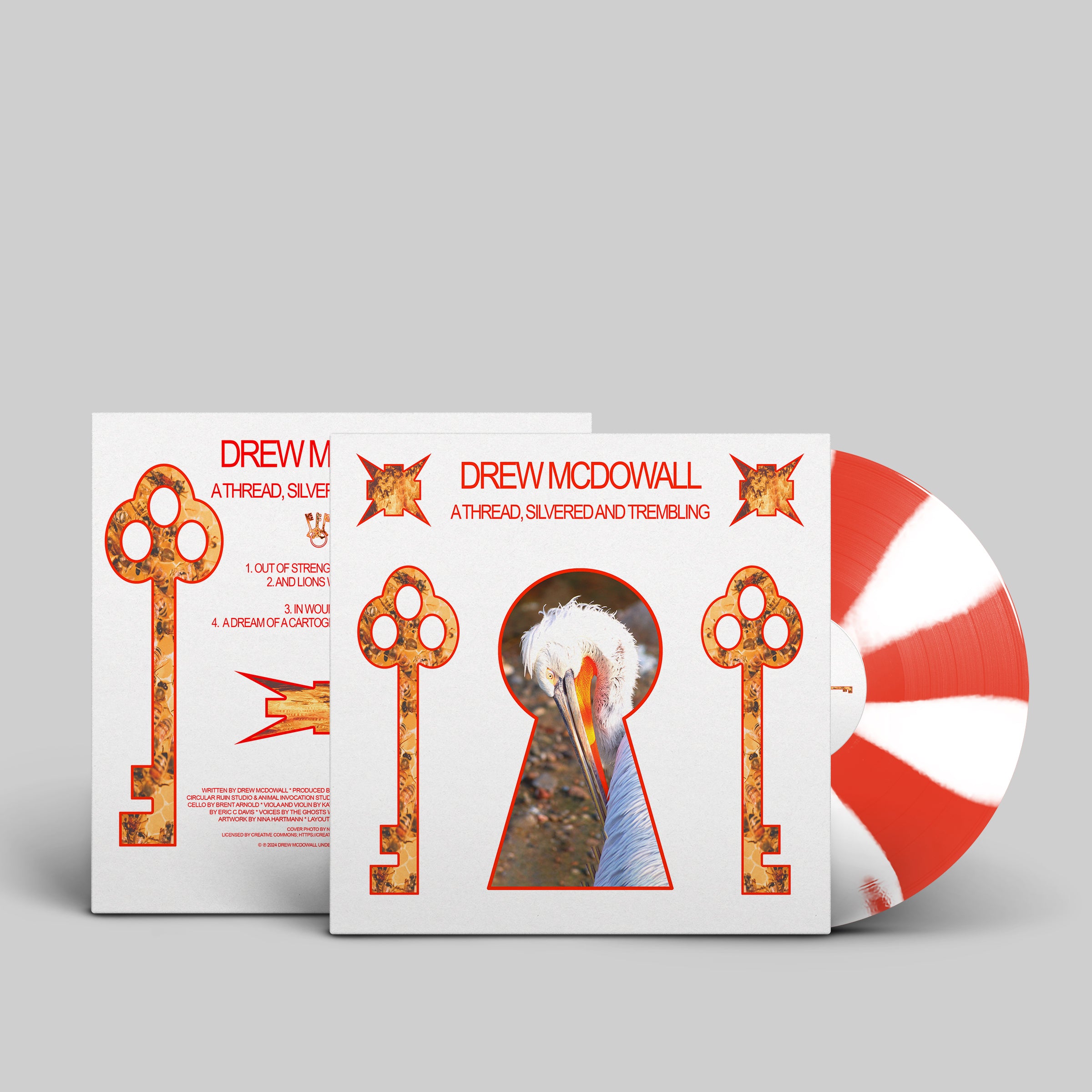 Drew McDowall - A Thread, Silvered and Trembling on Dais Records