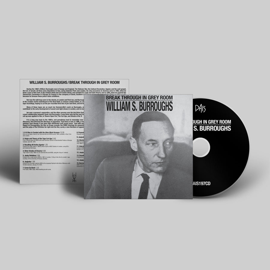 William S. Burroughs - Break Through In Grey Room on Dais Records