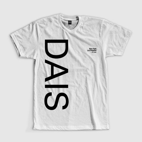 Dais "Est. 2007" White Short Sleeve T-Shirt