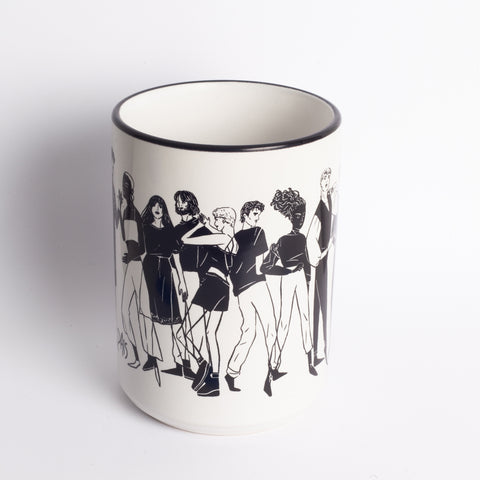 Illustrated Coffee Mug