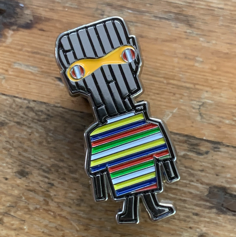 Um Dada Enamel Pin