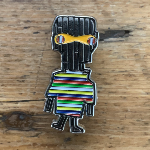 Um Dada Enamel Pin